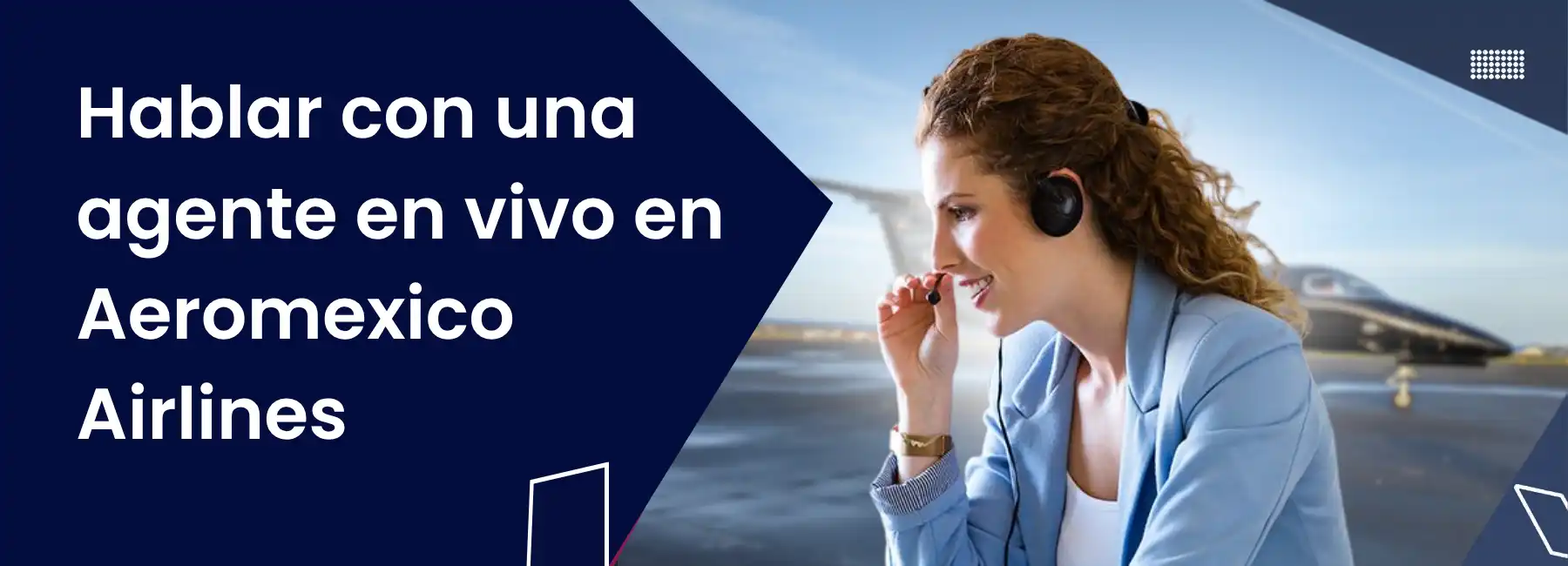 Una Agente En Vivo En Aeromexico Airlines