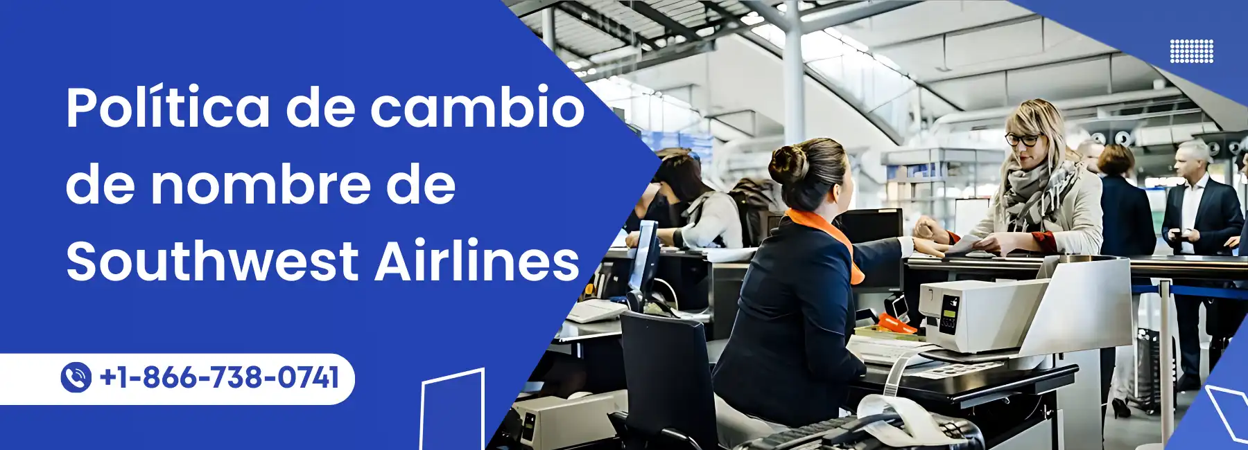 Política de cambio de nombre de Southwest Airlines
