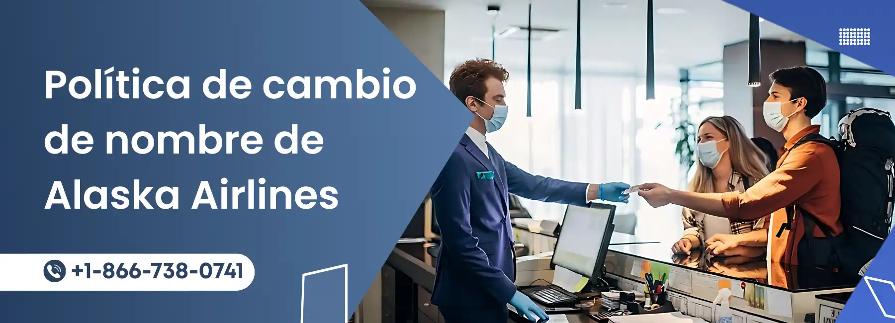 Política de cambio de nombre de Alaska Airlines