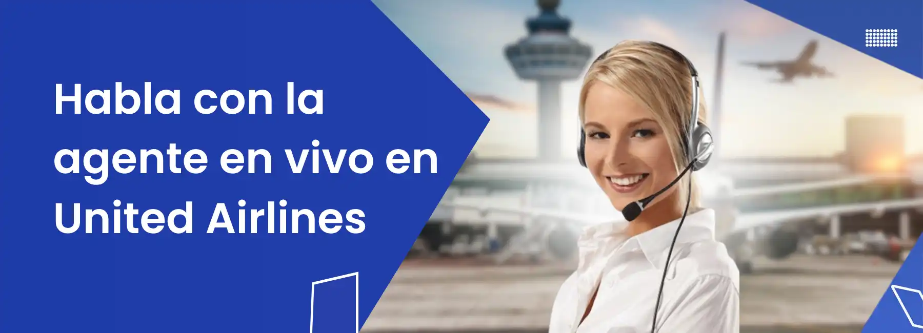 Habla con la agente en vivo en United Airlines