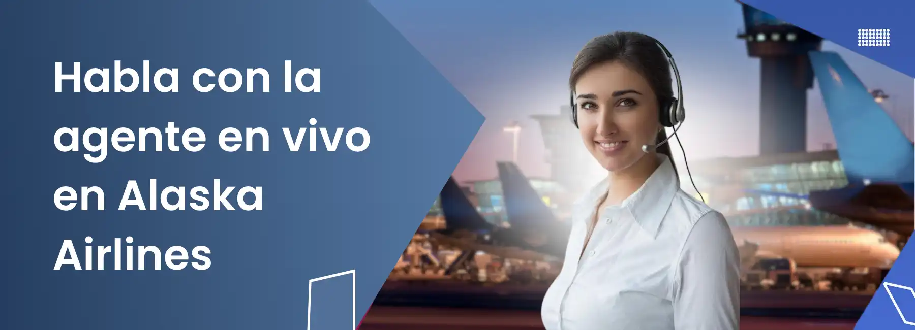 Habla con la agente en vivo en Alaska Airlines