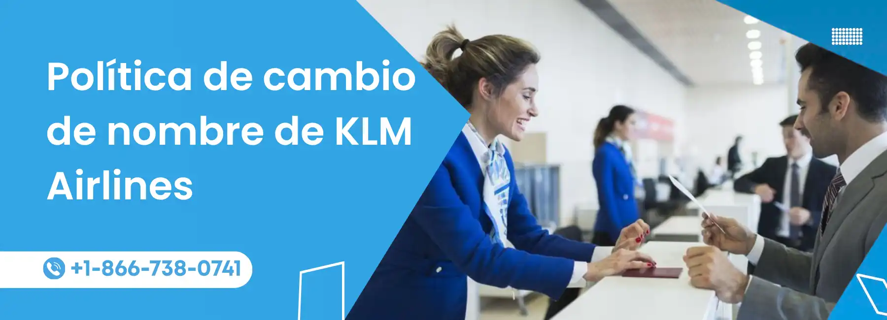 Política de cambio de nombre de KLM Airlines