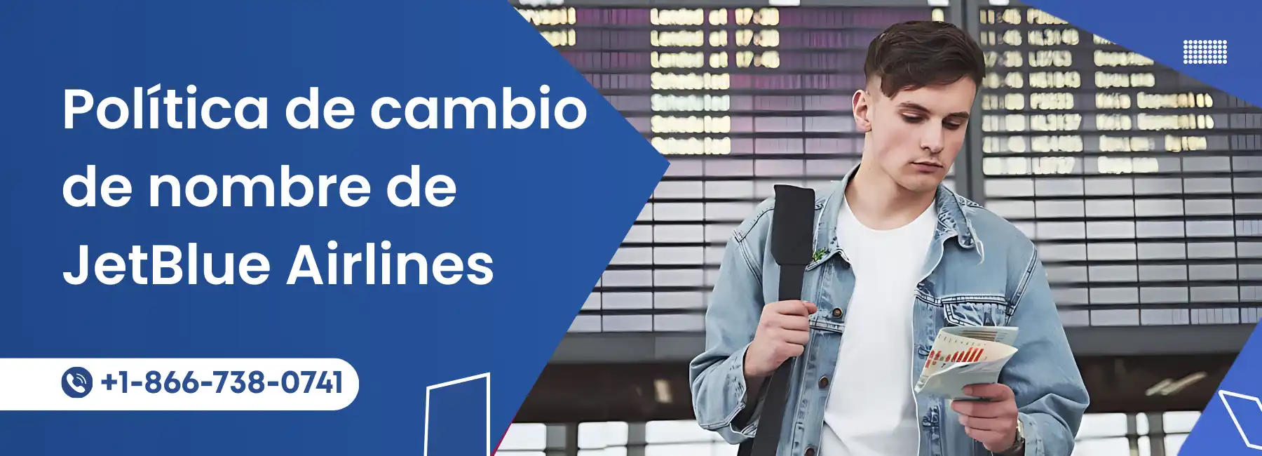 Política de cambio de nombre de JetBlue Airlines