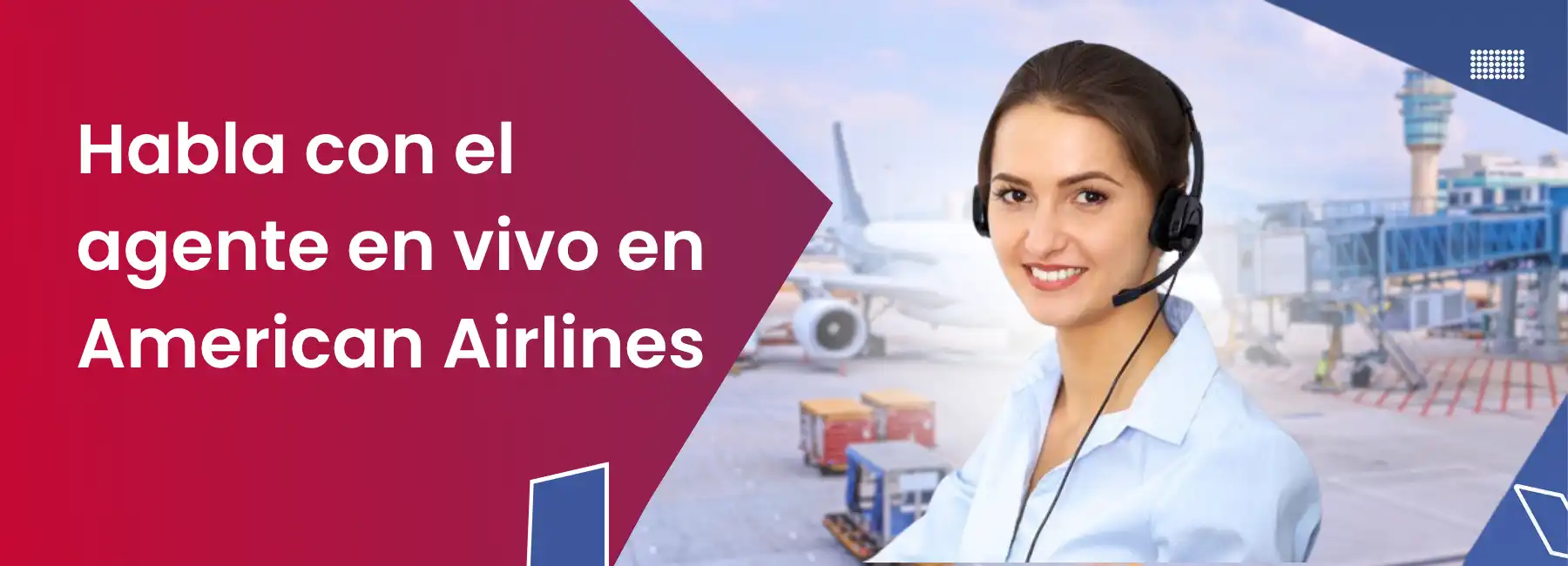 Habla con una agente en vivo en American Airlines