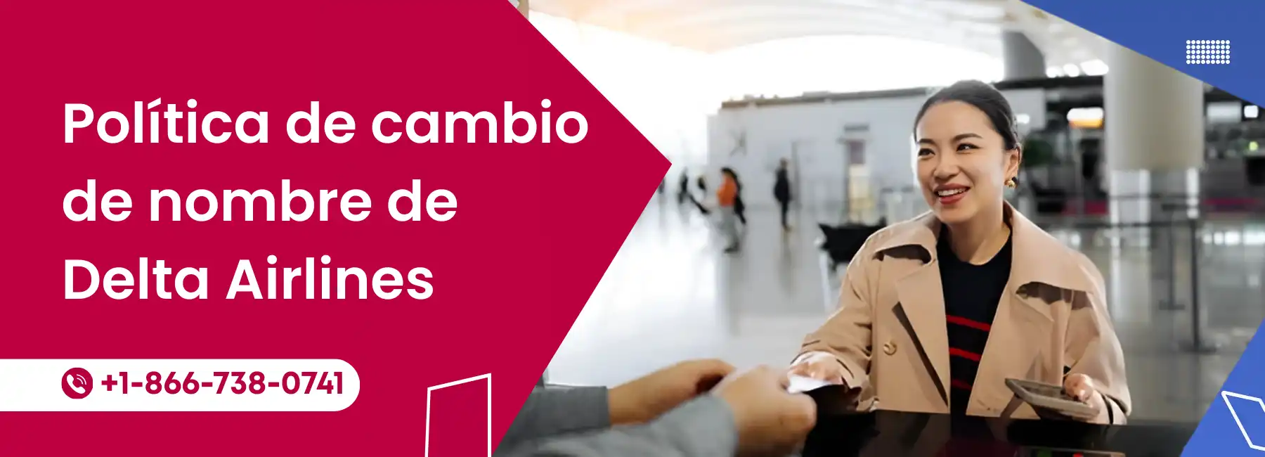 Política de cambio de nombre de Delta Airlines